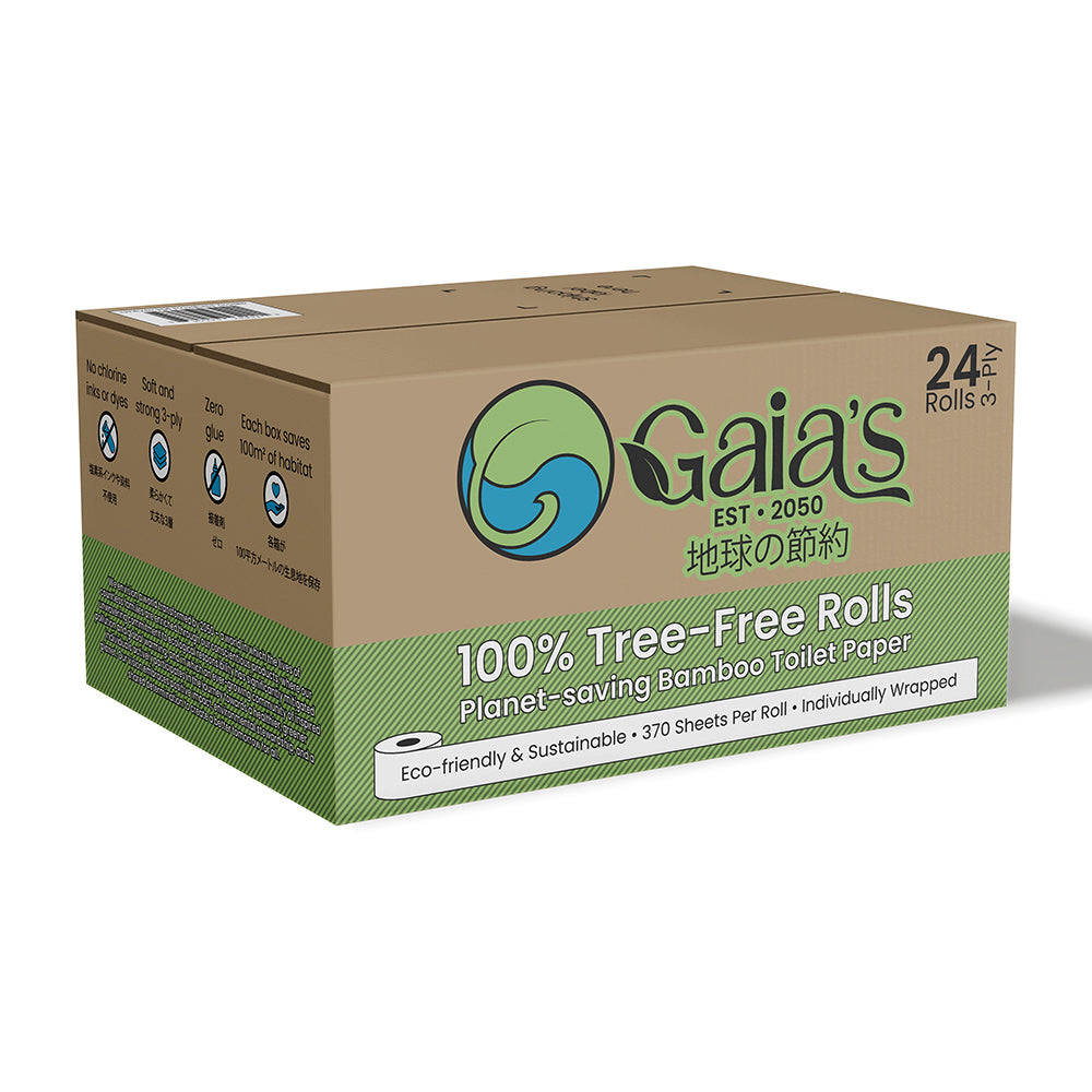 Gaia's Premium Toilet Paper