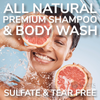 Gaia's Premium Natural  Body Wash Shampoo